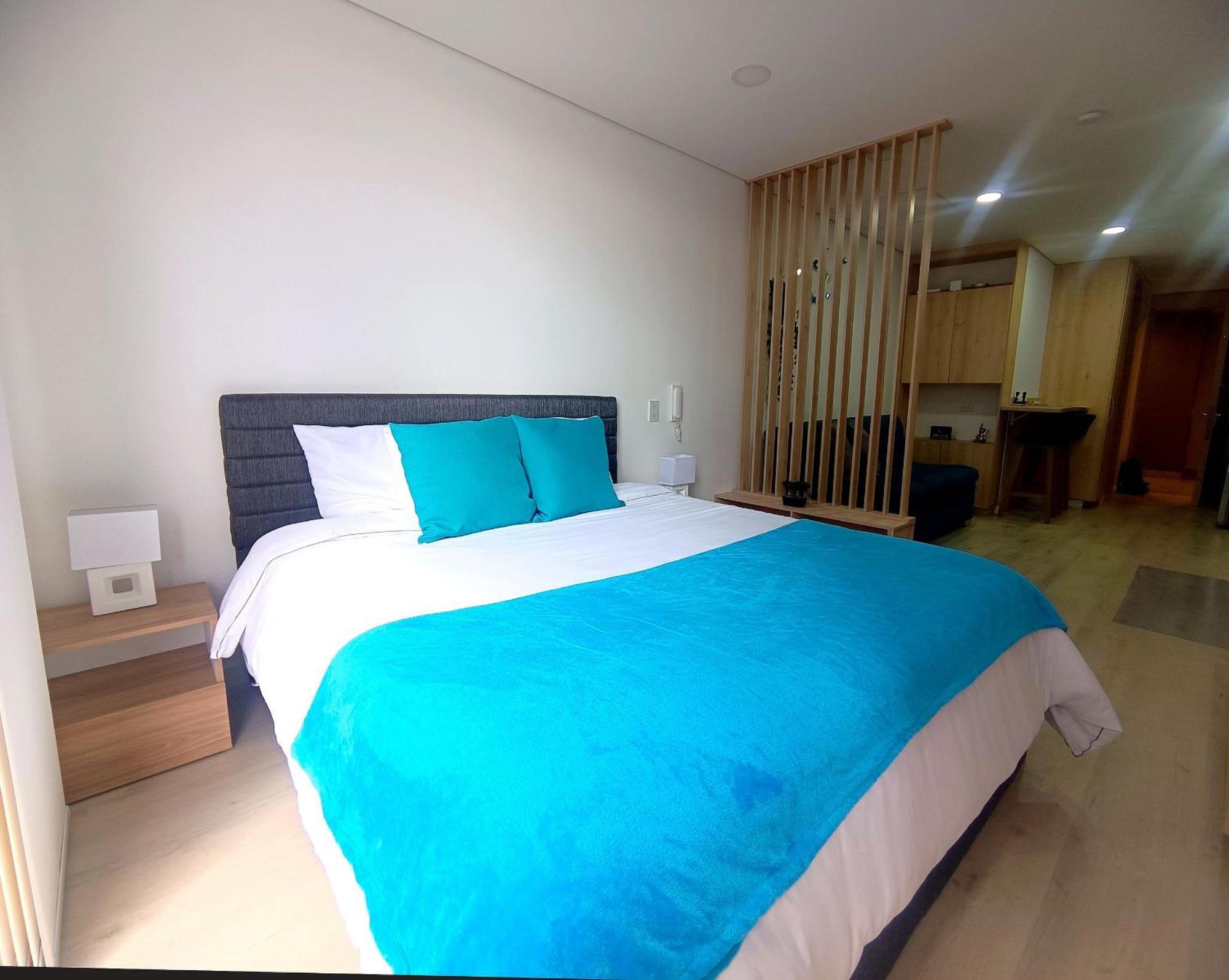 Confortable Y Tranquilo Loft, Cama Queen, Usaquen Apartamento *